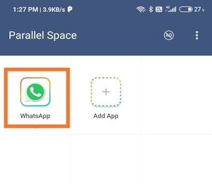 how to use dual whatsapp parallel space